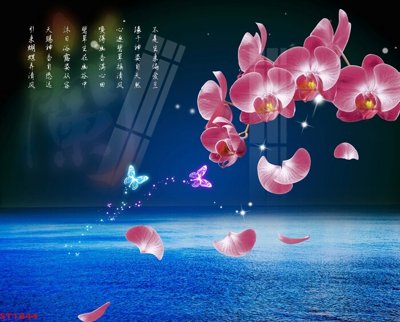 File tranh Tranh sơn thủy thác nước phong thủy ST1844 (gốc) phong cách tối giản