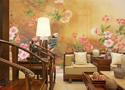 Tải file gốc Tranh sơn thủy thác nước phong thủy ST1855 (bản PSD) chỉnh sửa được