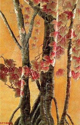 Download file gốc Tranh sơn thủy thác nước phong thủy ST1882 (dùng cho in ấn)