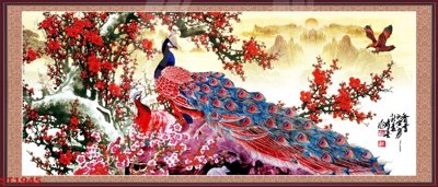 Tệp tin gốc Tranh sơn thủy thác nước phong thủy ST1945 (dùng cho in ấn) chuyên nghiệp