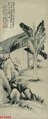 Tải file tranh Tranh sơn thủy thác nước phong thủy ST1993 (gốc) tại Filetranh.com