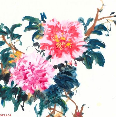 Tải file gốc Tranh sơn thủy thác nước phong thủy ST2101 (bản PSD) còn layer