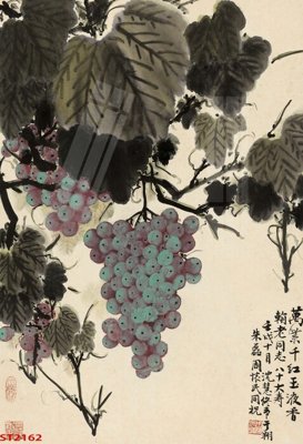 File ảnh Tranh sơn thủy thác nước phong thủy ST2162 (gốc) in standee