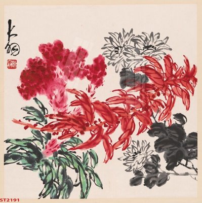 File gốc Tranh sơn thủy thác nước phong thủy ST2191 (in tráng gương) ốp tường