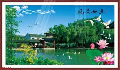 Tải file gốc Tranh sơn thủy thác nước phong thủy ST2692 (in tráng gương) 3DFile gốc Tranh sơn thủy thác nước phong thủy ST2692 (sẵn sàng in) chất lượng cao