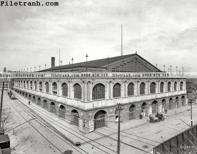 File in trần Skating Masquerade_ 1906 (bản gốc) phong cảnh