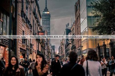 File tranh Street025 (ảnh gốc) in trần xuyên sáng