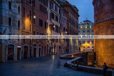 File tranh Street106 (ảnh gốc) in trần xuyên sáng