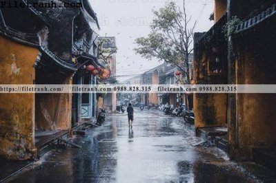 File in trần Street134 (bản gốc 3D) sống động