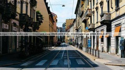 Ảnh gốc Street195 (độ nét cao) in mica