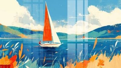 File tranh File thuận buồm xuôi gió TB1017 (ảnh gốc) sắc nét hoàn hảo