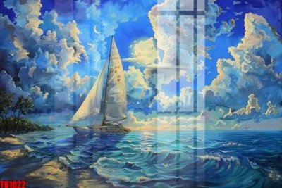 File tranh File thuận buồm xuôi gió TB1022 (ảnh gốc) in trần xuyên sáng