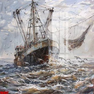 File tranh gốc PSD File thuận buồm xuôi gió TB1027 còn nguyên layer