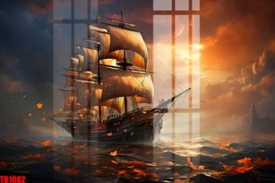 File gốc File thuận buồm xuôi gió TB1082 (in mica) trang trí