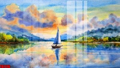 File tranh File thuận buồm xuôi gió TB1116 (ảnh gốc) chi tiết rõ ràng