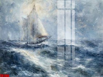 Chi tiết file tranh tráng gương File thuận buồm xuôi gió TB1166 (ảnh gốc)