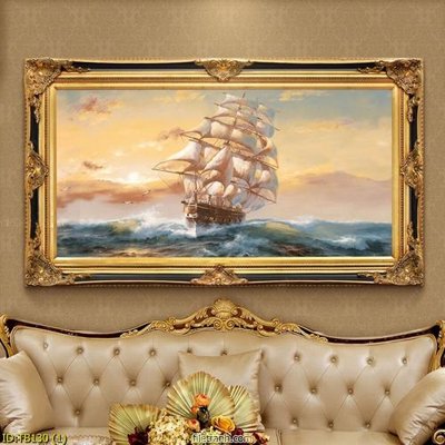 Tải file File thuận buồm xuôi gió TB130 (PSD) cho in tranh kính