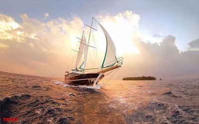 File ảnh File thuận buồm xuôi gió TB167 (gốc) in PP, decal