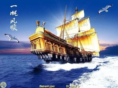 File tranh quảng cáo File thuận buồm xuôi gió TB19 (file gốc) chuyên nghiệp