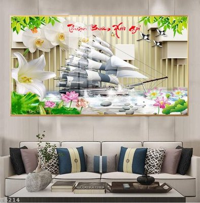 File tranh gốc File thuận buồm xuôi gió TB214 (bản đẹp) độc quyền