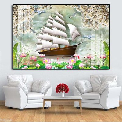 Ảnh gốc file in lụa File thuận buồm xuôi gió TB239 chi tiết