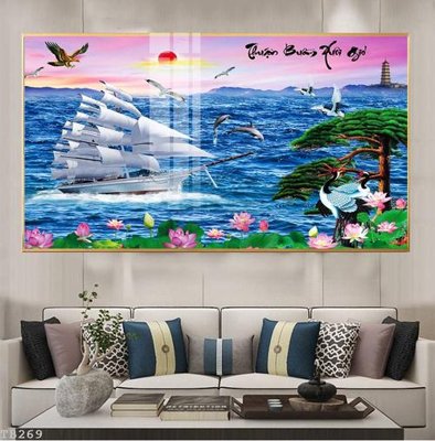 File in trần File thuận buồm xuôi gió TB269 (bản gốc 3D) sống động