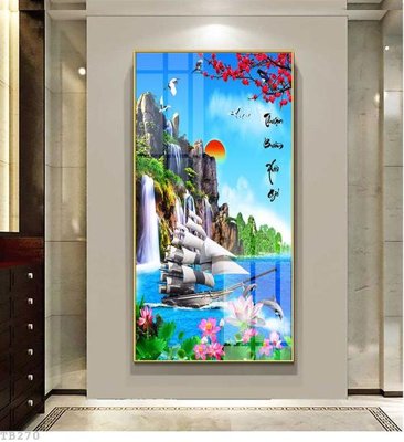 File gốc File thuận buồm xuôi gió TB270 (trang trí) phòng trẻ em