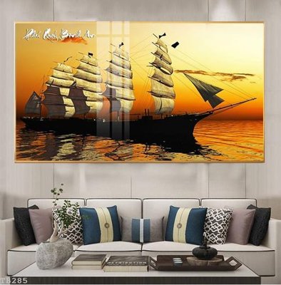 File tranh in tráng gương File thuận buồm xuôi gió TB285 (siêu nét)