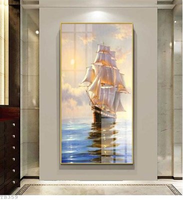 File tranh File thuận buồm xuôi gió TB359 (bản gốc) trang trí văn phòng