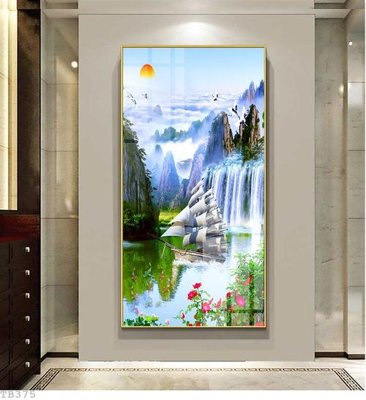 File tranh gốc File thuận buồm xuôi gió TB375 (sắc nét từng chi tiết)