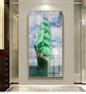 File gốc File thuận buồm xuôi gió TB378 (in lụa) họa tiết 3D