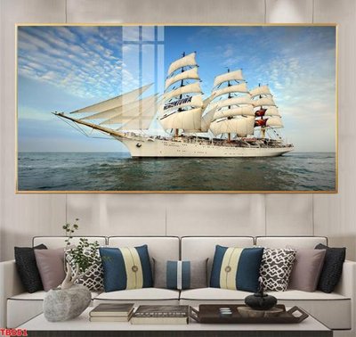 File in trần File thuận buồm xuôi gió TB551 (bản gốc 3D) sống động