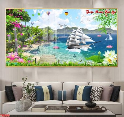 File gốc File thuận buồm xuôi gió TB566 (in lụa) cao cấp