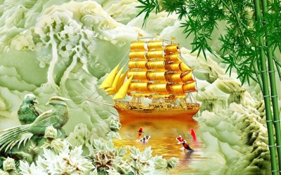 File tranh File thuận buồm xuôi gió TB6013 (ảnh gốc) sắc nét hoàn hảo