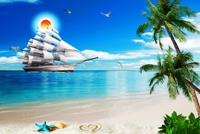 Tải file File thuận buồm xuôi gió TB6026 (PSD) cho in tranh kính