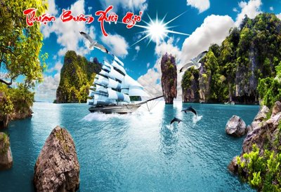 File tranh File thuận buồm xuôi gió TB6051 (ảnh gốc) không bị mờ