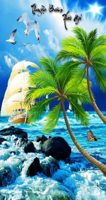 Tải file File thuận buồm xuôi gió TB6070 (PSD) cho in tranh 3D