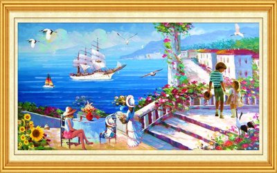 Hình ảnh gốc File thuận buồm xuôi gió TB6086 (để in khổ lớn)