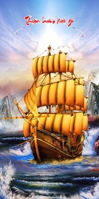 File ảnh File thuận buồm xuôi gió TB6091 (gốc) in biển hiệu