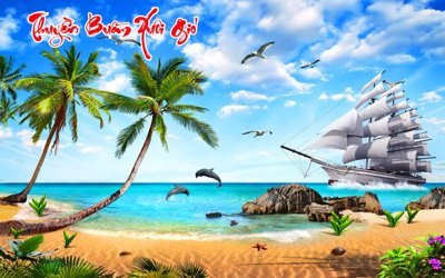 File tranh File thuận buồm xuôi gió TB6110 (ảnh gốc) không bị mờ