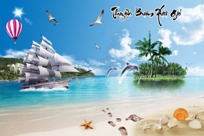 Tải file File thuận buồm xuôi gió TB6120 (ảnh gốc) in gạch 3D