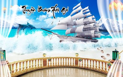 Hình ảnh file gốc in trần nhà File thuận buồm xuôi gió TB6132