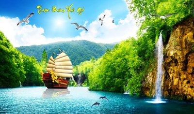 File ảnh File thuận buồm xuôi gió TB6194 (gốc) cho trang trí nội thất