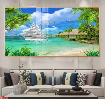 File tranh in tráng gương File thuận buồm xuôi gió TB623 (siêu nét)