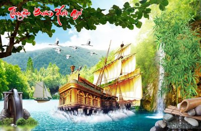 File in trần File thuận buồm xuôi gió TB6237 (bản gốc) mây trời