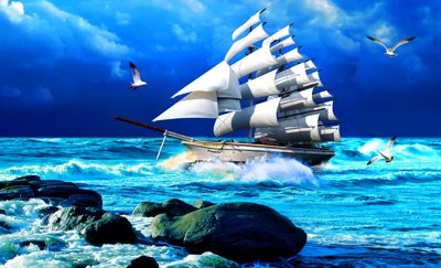 File in mica File thuận buồm xuôi gió TB6242 (ảnh gốc) đẹp