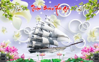 Tải file File thuận buồm xuôi gió TB6259 (PSD) cho in tranh kính