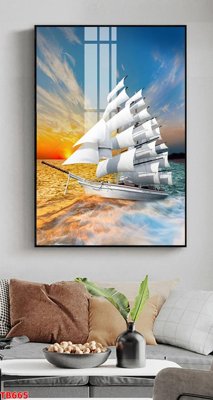 File tranh File thuận buồm xuôi gió TB665 (bản gốc) in canvas