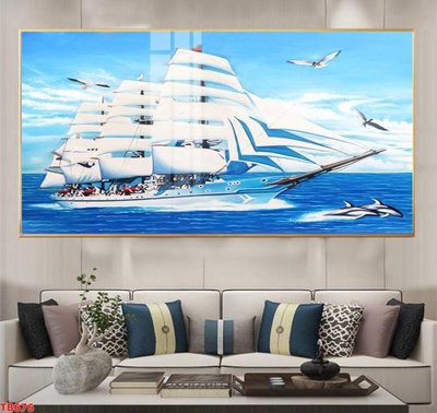 File tranh in mica File thuận buồm xuôi gió TB676 (độ phân giải cao)