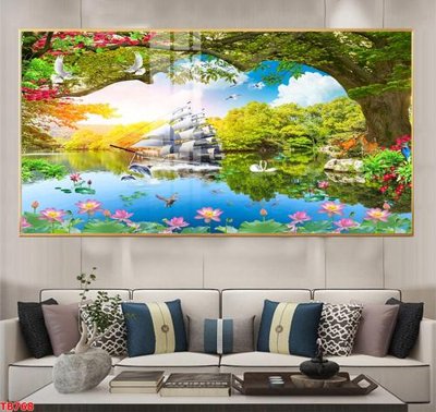 File ảnh File thuận buồm xuôi gió TB768 (gốc) trang trí khách sạn